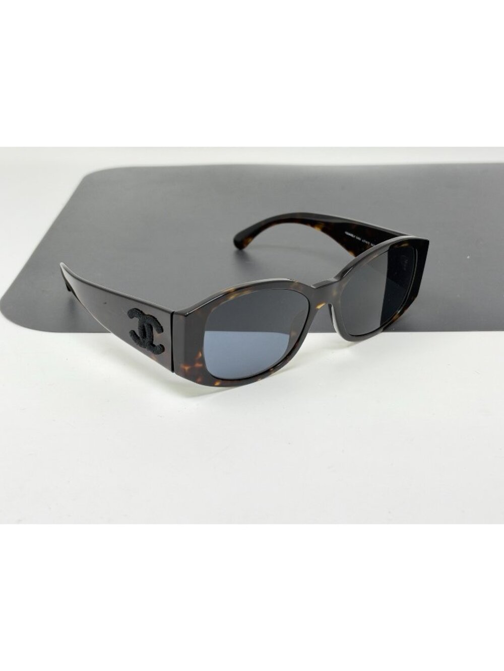 CHANEL 5450 714/3 Dark Tortoise Acetate Butterfly Frame Eyeglasses No Lenses